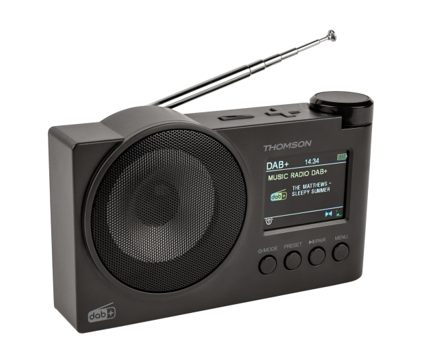Thomson Radio DAB+ Bluetooth czarne - 1501900 - zdjęcie 3